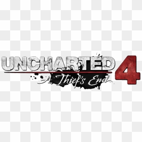 Uncharted 4 A Thief's End Logo, HD Png Download - uncharted png