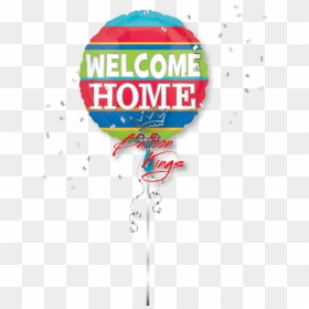 Welcome Home Stripes - Welcome Home Balloon Transparent, HD Png Download - welcome home png