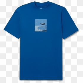T Shirt Emporio Armani Homme, HD Png Download - blue t shirt png