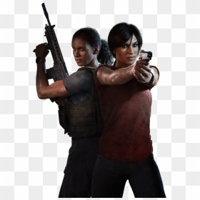 Chloe Frazer Png Picture - Uncharted 5 The Lost Legacy Chloe And Nadine, Transparent Png - uncharted png