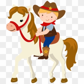 Transparent Cowboy Clipart For Kids - Cowboy Clipart, HD Png Download - western clip art png