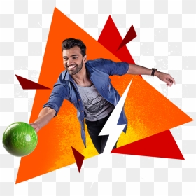 Bowling Shott - Graphic Design, HD Png Download - bowling lane png