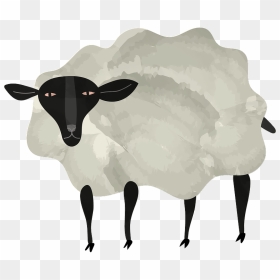 Sheep Clipart - Sheep, HD Png Download - sheep clipart png