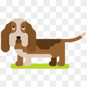Basset Hound Dog Clipart - Basset Hound, HD Png Download - basset hound png