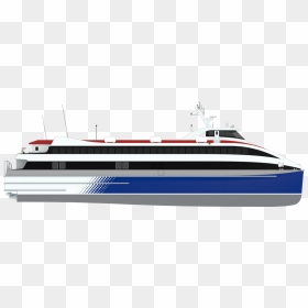 Damen Fast Ropax Ferry Can Carry 40 Cars On Board - Motor Ship, HD Png Download - ferry png