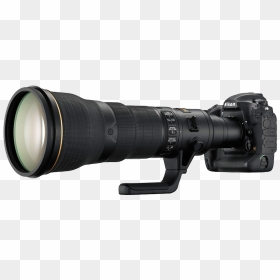 Nikon D5 Png Free Download - Nikon D5 With Lens, Transparent Png - nikon png