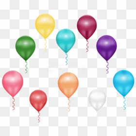 Free Png Download Flying Balloons Png Images Background - Flying Balloons Gif Png, Transparent Png - bullet flying png