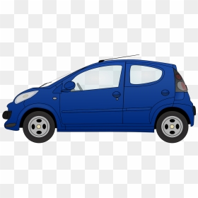 Thumb Image - Drive Through Food Pantry, HD Png Download - blue car png