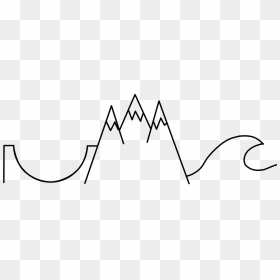 Second Logo Black - Line Art, HD Png Download - gossip png