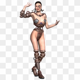 Female Cyborg Png, Transparent Png - scared girl png