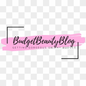 The Budget Beauty Blog - Calligraphy, HD Png Download - champagne pop png