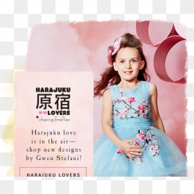 These Girls Love Harajuku Designs - Girl, HD Png Download - gwen stefani png