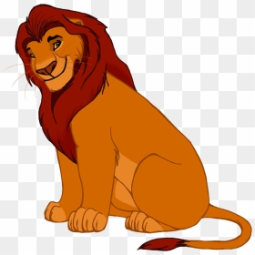 Lion King - Mufasa Lion King Cartoon, HD Png Download - lion transparent png