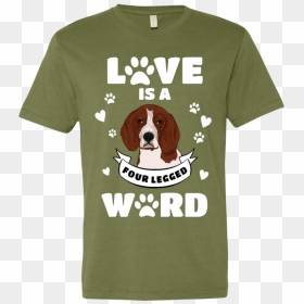 Four Legged Word - Welsh Springer Spaniel, HD Png Download - basset hound png
