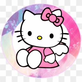 Free Hello Kitty Party Ideas - Cartoon Characters Hello Kitty, HD Png Download - hello kitty face png