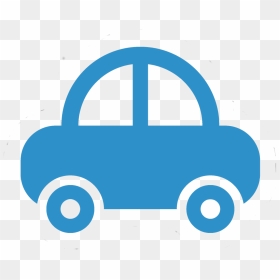 Silhouette Food Truck Png, Transparent Png - blue car png