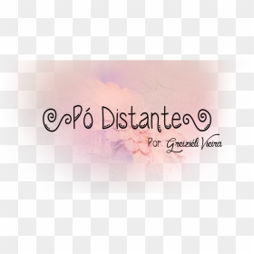 Pó Distante - Calligraphy, HD Png Download - nimbus 2000 png