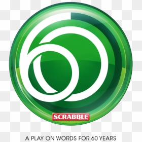 2015 Logo 60 Scrabble - Scrabble, HD Png Download - scrabble png