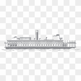Paddle Steamer, HD Png Download - ferry png