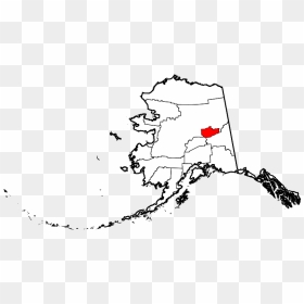 Denali On A Map, HD Png Download - new jersey outline png