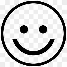 Smiling Face - Smiley, HD Png Download - white smiley face png