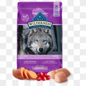Blue Wilderness Adult Small Bite Chicken Dog Dry Food - Blue Buffalo Wilderness Chicken, HD Png Download - bite marks png