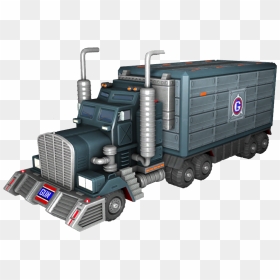 Sonic News Network - Sonic City Escape Truck, HD Png Download - big rig png