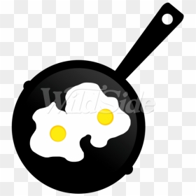Transparent Fried Egg Clipart - Eggs In A Pan Transparent Background, HD Png Download - fried eggs png