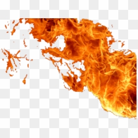 Fire Flames Png Transparent Images - Ball On Fire Png, Png Download - flame gif png