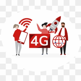 Image - 4g Mreza, HD Png Download - white cloud clipart png