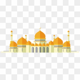 Islamic Decorative Painting Free Png And Vector - Masjid Background Png, Transparent Png - islamic png