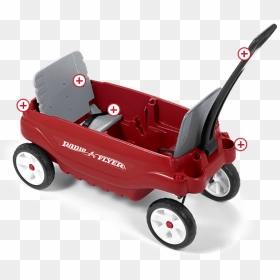 Toy Wagon, HD Png Download - red wagon png