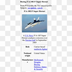 Boeing F/a-18e/f Super Hornet, HD Png Download - fighter jets png