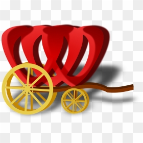 Carriage, HD Png Download - red wagon png