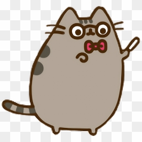 Haha This Is Super Cute Pusheen Bowtie Pusheeninbowtie - Pusheen Cat And Kawaii Potato, HD Png Download - cute bow png