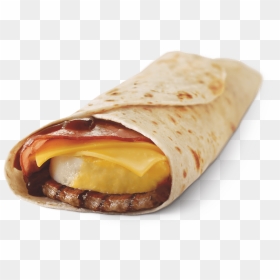 Hungry Jacks Brekky Wrap, HD Png Download - wrap png