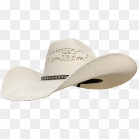 Bangora Bone Straw Hat, HD Png Download - cowboy boots and hat png