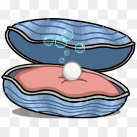 Clams Clipart Blue - Cartoon Clam No Background, HD Png Download - clams png