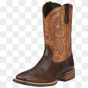 Ariat Men"s 11 Inch Quikdraw Cowboy Boots - Stivali Per Andare A Cavallo, HD Png Download - cowboy boots and hat png