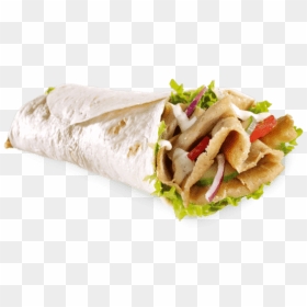 Lamb Donner Wrap - Fast Food, HD Png Download - wrap png