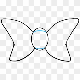 How To Draw A Bow Tie, HD Png Download - black bowtie png
