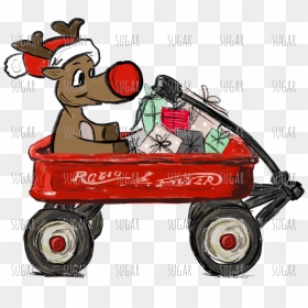 Christmas Ornament, HD Png Download - red wagon png