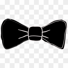 Black Bow Tie, HD Png Download - black bowtie png
