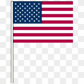 Plastic Hang Flags - English And American Flag, HD Png Download - small american flag png