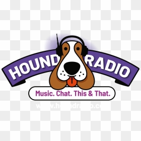 Hound Radio Logo - Basset Hound, HD Png Download - basset hound png