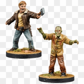 Walking Dead All Out War Wave 6, HD Png Download - the walking dead rick png