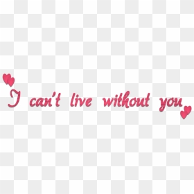 Calligraphy, HD Png Download - love quotes png