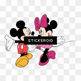 Mickey And Minnie Lovers - Mickey And Minnie Transparent, HD Png Download - lovers png