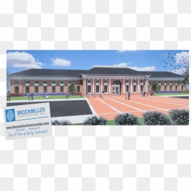 Brockmiller Construction Begins Work On New Library - College, HD Png Download - menora png