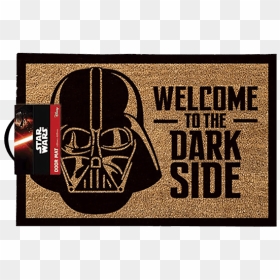 Welcome To The Dark Side Doormat, HD Png Download - welcome mat png